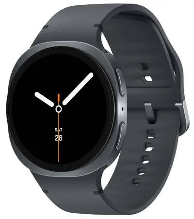 Samsung Galaxy Watch 8 (40 mm) LTE schwarz / Smartwatch / AMOLED / LTE / WLAN / Bluetooth / GPS / Wear OS