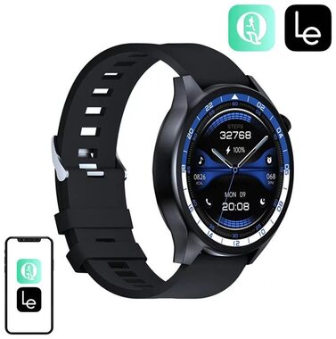 BlitzWolf BW-AR1 schwarz / Smartwatch / 1,43 Zoll / BT 5.3 / IP67 / Android & iOS