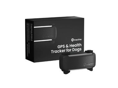 TRACTIVE DOG 6 GPS-Ortungsgerät für Hunde und Gesundheitsmonitor schwarz