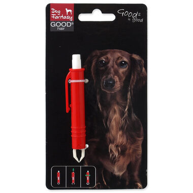 Dog Fantasy Zeckenpinzette Kunststoff 9 cm