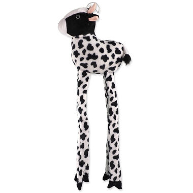 Dog Fantasy Spielzeug - Jumbo Kuh Quietschen und Rascheln 90 cm