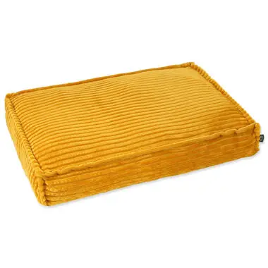 Dog Fantasy Matratzenstreifen senfgelb 80x50cm