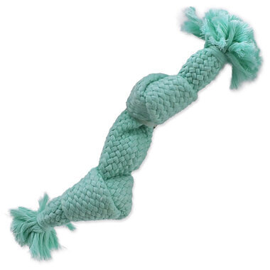 Dog Fantasy Toy - Knotenquietscher blau 2 Dochte 22cm