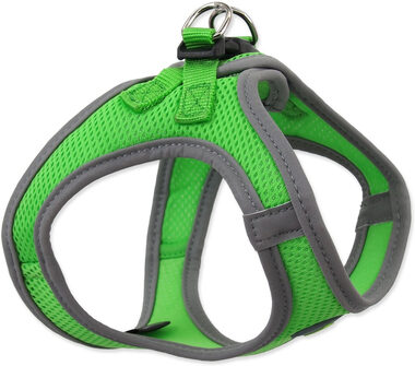Dog Fantasy Geschirr Puppy M Limette 41-46cm
