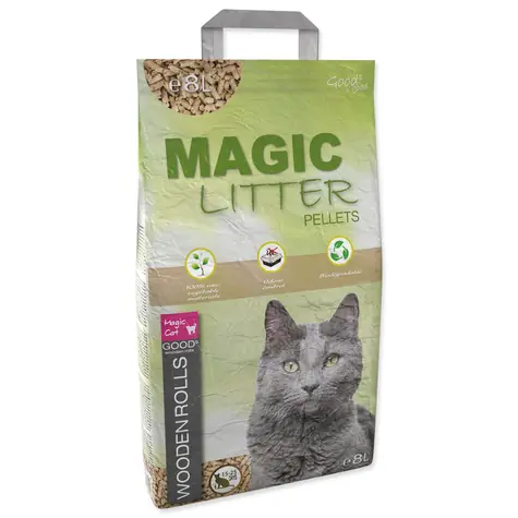 Magic Litter Kitten Holzrollen 8l