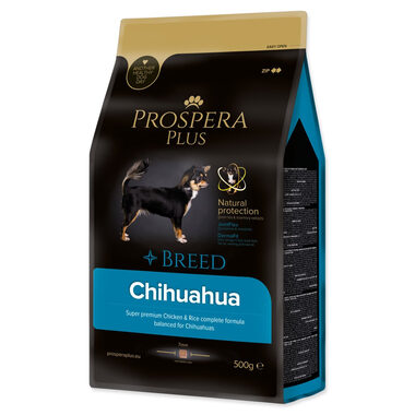 Prospera PLUS Chihuahua Huhn mit Reis 500g / Granulat für erwachsene Hunde 