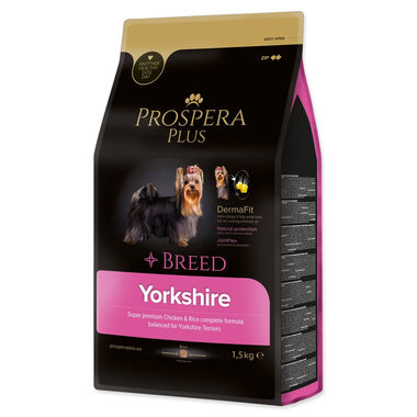 Prospera PLUS Yorkshire-Huhn mit Reis 1,5 kg / Granulat für erwachsene Hunde 