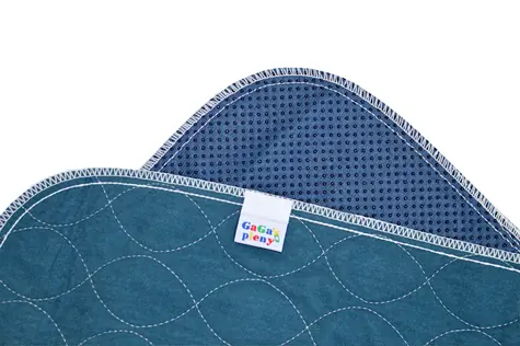GaGa's Saugfähige Hundeunterlage, Blau, M