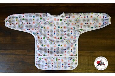 GaGa's Lätzchen mit Totenkopfärmeln