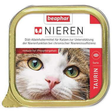 Beaphar Pâté Nierendiät für Katzen mit Taurin 100g