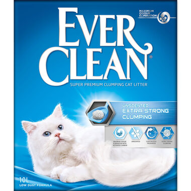Ever Clean Katzenstreu, unparfümiert, klumpend, 10 l