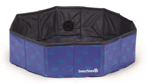 Beeztees Hunde-Dip-Pool Blau 80x80x20cm