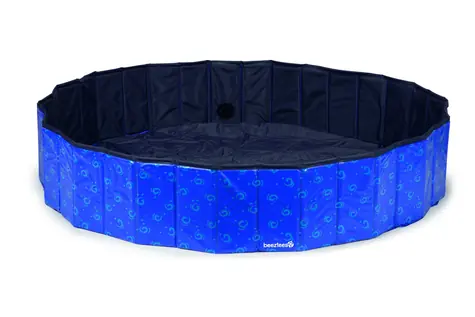 Beeztees Hunde-Dip-Pool Blau 160x160x30cm
