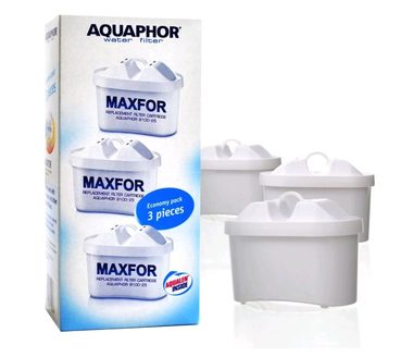AQUAPHOR B100-25 Maxfor 3 Stück / Wasserfilterkartusche 