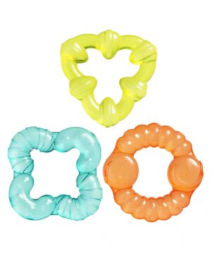 Playgro - 3er Set Kühlende Beißringe / ab 3 Monaten