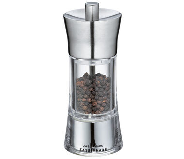 Zassenhaus 35285 Pfeffermühle Aachen / 14 x 5,8 cm / Edelstahl