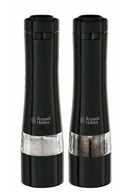 Russell Hobbs Classics 23460-56 / Salz- und Pfeffermühlen / für 4X AA-Batterien / Edelstahl