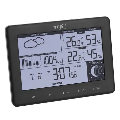 TFA 35.1158.01.GB - ELEMENTS Heimwetterstation mit Wettervorhersage