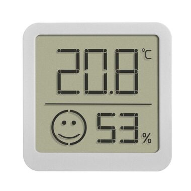 TFA 30.5053.02 - Digitales Thermometer mit Hygrometer - Weiß