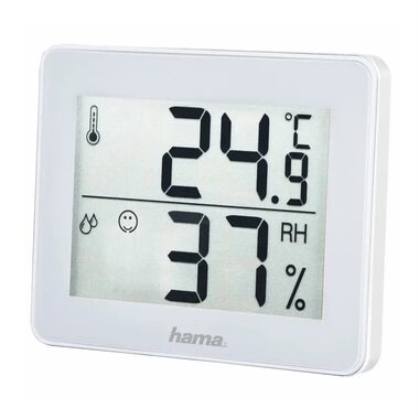 HAMA TH-130 Thermometer & Hygrometer weiß