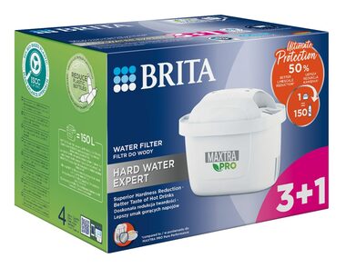 Brita Maxtra Pro Hard Water Expert 4 Stück / Filtereinsatz