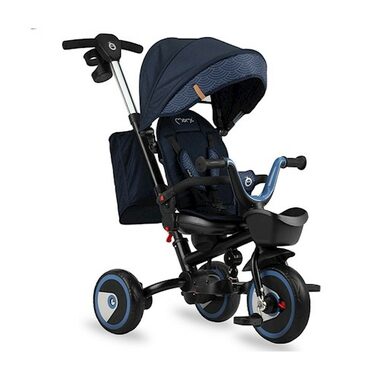 Momi INVIDIA 5in1 Dreirad blau