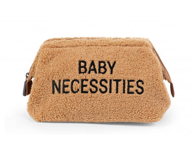 Childhome Baby Necessities Teddy Beige / Kulturbeutel / 27 x 13 x 15 cm