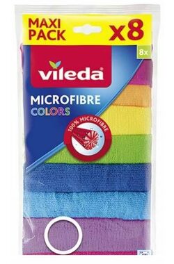 Vileda 151501 Mikrofasertuch (8 Stück)