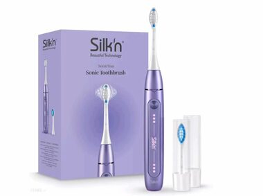 Silk&#39;n SonicYou lila / Schallvibrationszahnbürste / 37.000 Vibrationen / 3 Modi / Timer 