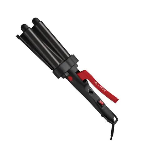 Revlon RVIR3056UKE schwarz / Lockenstab / 30 Temperaturen / Keramikoberfläche / 2,5m Kabel