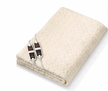 BEURER UB 56 elektrische Heizdecke beige / 120W / 160 x 150 cm / 8 Temperaturen