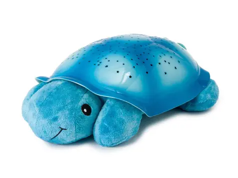 Cloud B Nachtlicht mit Projektion - Schildkrötenblau / ab Geburt