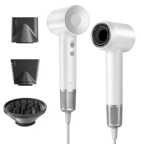 Laifen Swift Special White / Haartrockner / 1600W / 3 Aufsätze / 22 m/s