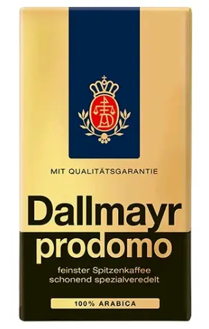 Dallmayr Prodomo HVP 500 g / Gemahlener Kaffee / 100 % Arabica