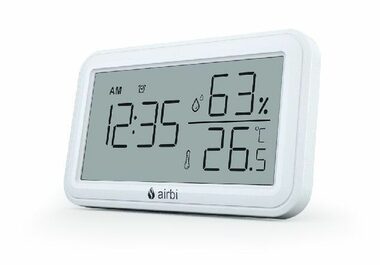 Airbi INDOOR - weiß / Raumthermometer und Hygrometer
