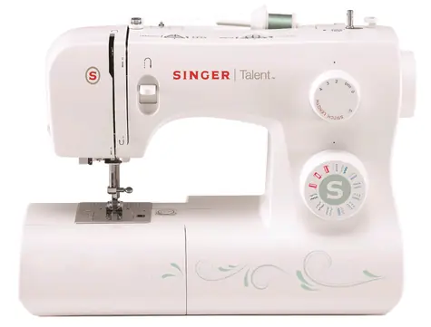 Singer Talent 3321 weiß / Nähmaschine / 21 Stiche
