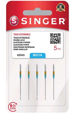 Singer 2045 - 90/14 5 Stück / Nadeln / für Stretch