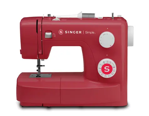 Singer Simple 3223 rot / Nähmaschine / 23 Stiche