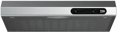 Beko CFB5310X silber / Haube / 52-68 dBA / 205m3/h