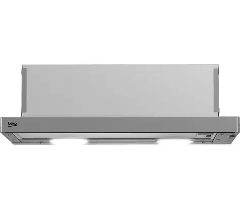 Beko HNT61210X silber / Haube / 67 dBA / 280m3/h