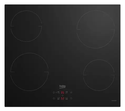 Beko HII64401MT schwarz / Induktionskochfeld / 4 Platten