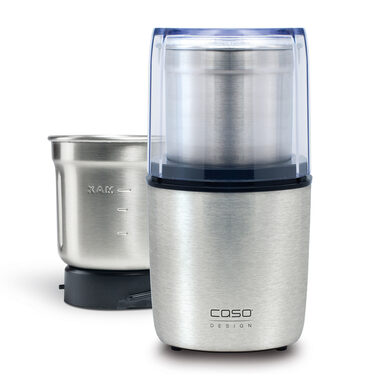 Caso 1831 silber / Kaffeemühle / Behälter 90 g / 200 W 