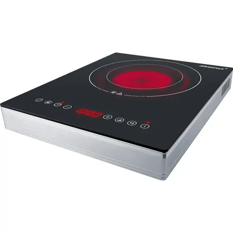 Steba HK 30 silber / Glaskeramikkocher / Einzelplatte / 2000 W
