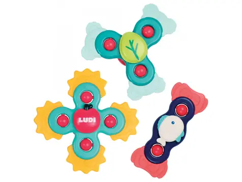 Ludi Baby Spinner 3 Stück / ab 10 Monaten