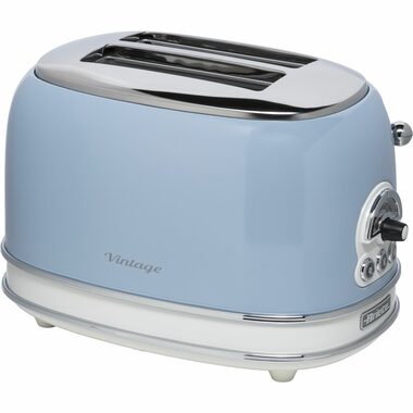 Ariete 155 Vintage blau / Toaster / 2 Toasts / 810W 