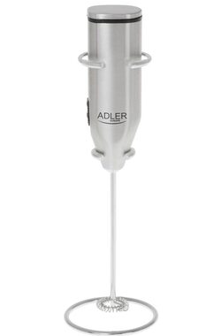 Adler AD 4500 silber / Milchaufschäumer / 2x1,5V AA