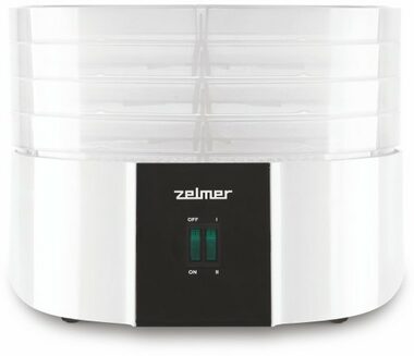 Zelmer ZFD1010 weiß / Obst- und Gemüsetrockner / 520 W / 4 Platten / Nachverkauf