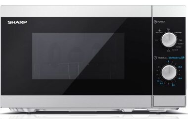 Sharp YC-MG01ES silber / Mikrowelle / Grill / 800W / 20L 