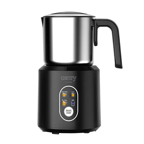Camry CR 4498 schwarz / Milchaufschäumer / 350 ml / 500 W 