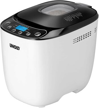 Unold 68010 Weiß / Hausbäckerei / 550 W / 0,7 - 1 kg Teig / 12 Programme / Angebot